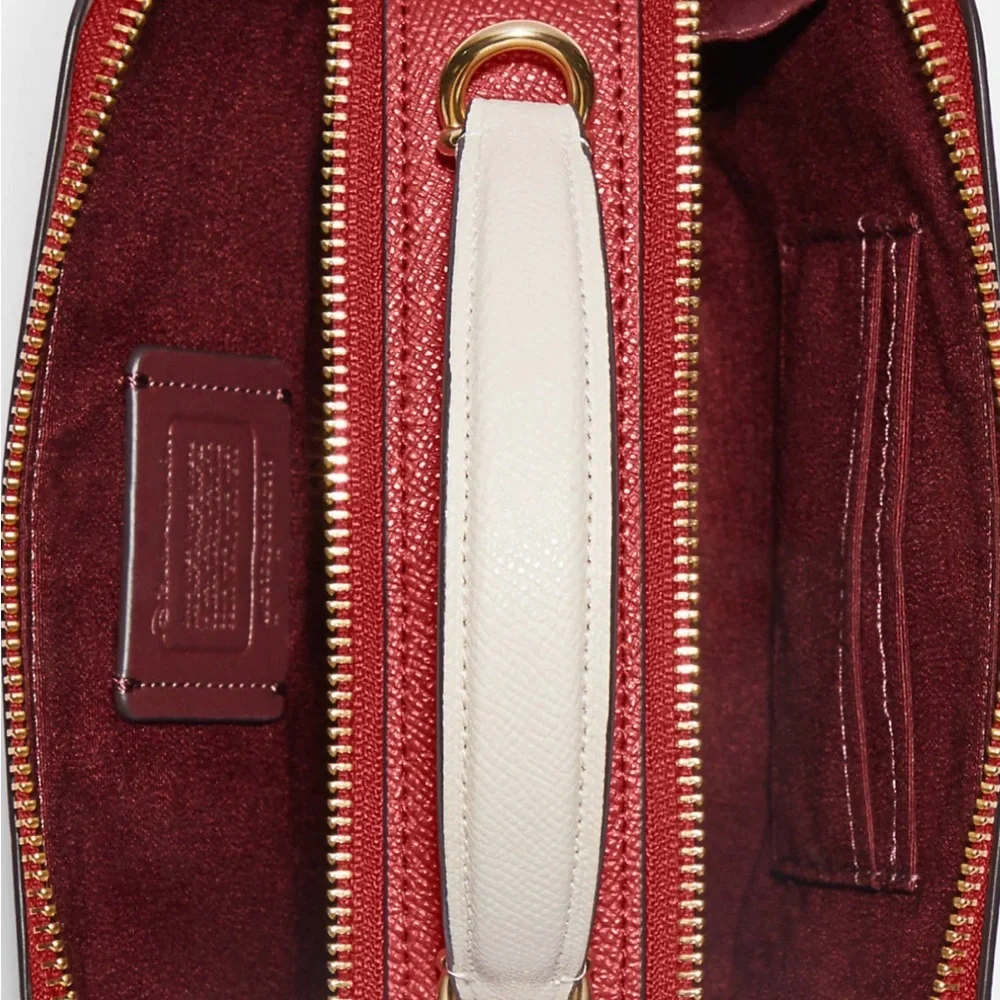 COACH Disney X Coach Box Crossbody With Cruella Motif COLOR
Gold/Red Apple Multi - Picture 10 of 10